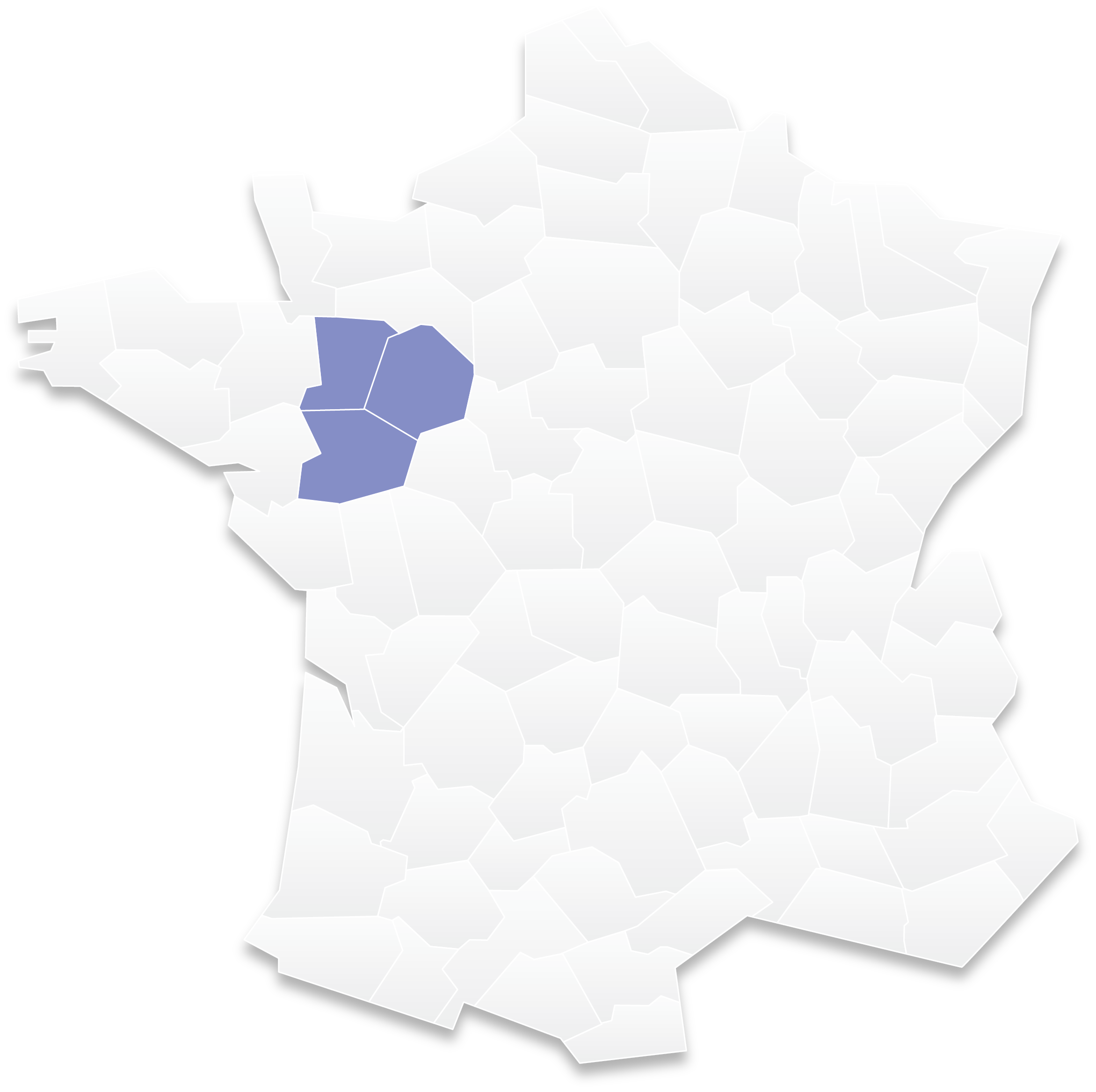 Carte de compétence nationale — 2 ARCS intervient sur tout le territoire français
